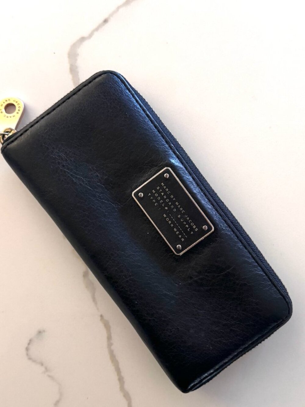 Marc by Marc Jacobs Black Leather Wallet